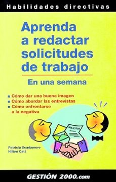 aprenda a redactar solicitudes de trabajo-paatricia scudamore-9788480886918