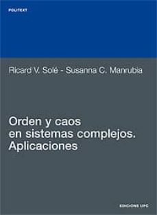orden y caos en sistemas: aplicaciones-9788483014318