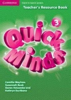 quick minds level 3 teacher s resource book spanish edition-9788483233818