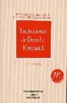 instituciones derecho mercantil (vol. 2) (31ª ed.)-9788483558218