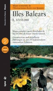 mapa ecoturistic illes balears 1/150000 (ed. bilingue catalan-ale man)-9788487334818