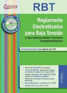 rbt: reglamento electrotecnico para baja tension (incluye cd con prsmitool)-9788492812318