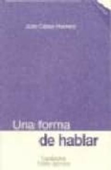 una forma de hablar-9788495886118