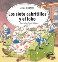 los siete cabritillos y el lobo (ebook)-jacob y wilhelm grimm-9788499102818