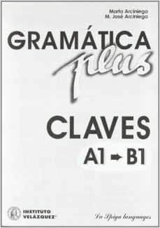 gramatica plus a1/b1 claves-9788846822918