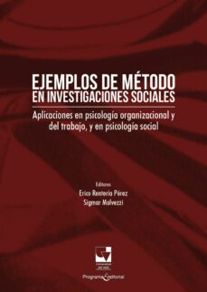 ejemplos de metodo en investigaciones sociales (ebook)-erico rentería pérez-sigmar malvezzi-9789585156418