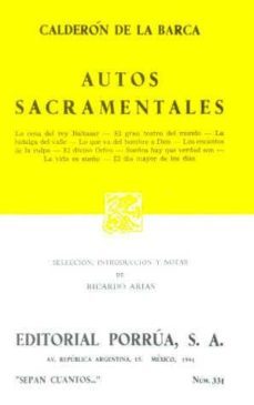 autos sacramentales (3ª ed.)-9789684520318