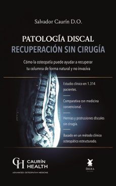 patología discal. recuperación sin cirugía-salvador caurin-9789893813218
