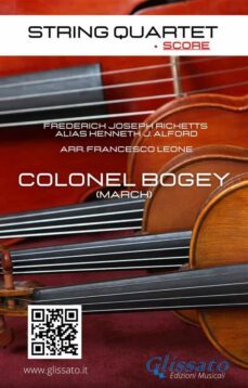 string quartet: colonel bogey march (score) (ebook)-9791222085418