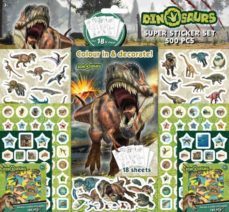 dinosaurios - super set de 500 pegatinas-8595593820828