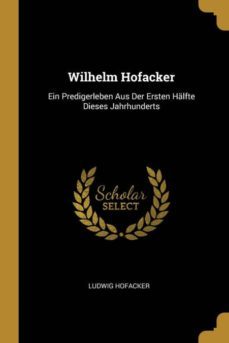 wilhelm hofacker-9780274037728