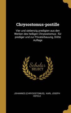 chrysostomuspostille-9780274895328