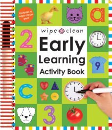 wipe clean early learning activity book-9780312499228