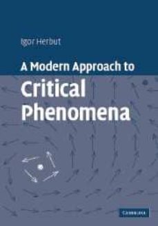 a modern approach to critical phenomena-igor herbut-9780521854528