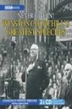never give in!: winston churchill s greatest speeches (2 cd s)-9780563526728