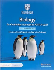 cambridge international as & a level biology coursebook with digital access (2 years) 5ed-mary jones-9781108859028