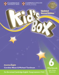 kid s box (us english) (updated 2nd ed - 2018 yle exams) 6 workbook with online resources-9781316627228