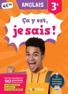 ça y est, je sais ! anglais 3e-9782047359228