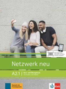 netzwerk neu a2.1 alum+ejer+audio v. libro del alumno y libros de ejercicios con audios y videos online-9783126071628