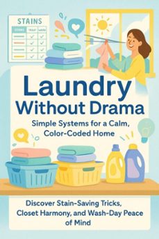 laundry without drama: simple systems for a calm, color-coded home (ebook)-thalia brookstone-9783565077328