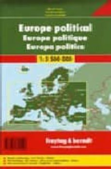 europa politico, mapa de carreteras (1:3500000) (freytag & berndt )-9783850842228
