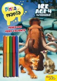ice age 4: pintamania rotuladores. perezoso pero valiente-9788408007128