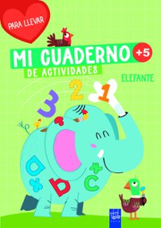 mi cuaderno de actividades para llevar. elefante-9788408311928