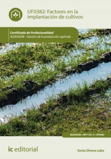 factores en la implantacion de cultivos. agau0208 (ebook)-sonia olvera lobo-9788411033428