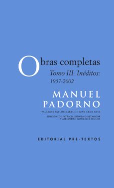 obras completas (tomo iii. ineditos 1957-2002)-9788418178528