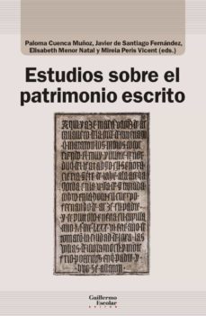 estudios sobre el patrimonio escrito-9788418981128