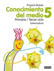 conocimiento del medio. 5º primaria. proyecto brujula. extremadur-9788424199128