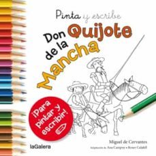 pinta y escribe don quijote de la mancha-9788424657628