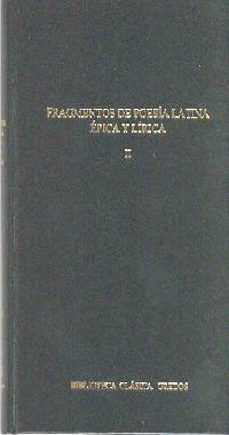 fragmentos de poesia latina epica y lirica ii-9788424927028