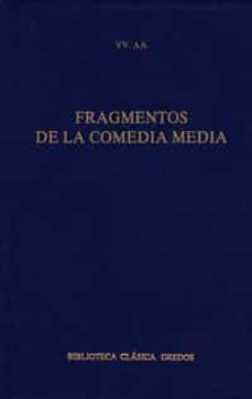 fragmentos de la comedia media-9788424928728