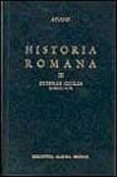 historia romana (t.3): guerras civiles. libros iii-v-9788424935528