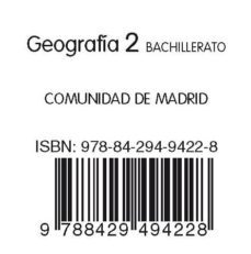 geografia cast + cuaderno geografia madrid 2º bachillerato (ed.20 09)-9788429494228