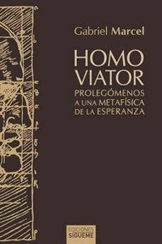 homo viator-gabriel marcel-9788430121328