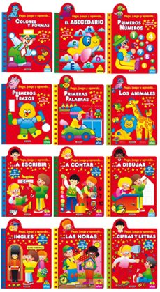 pego, juego y aprendo (6 titulos)-9788430563128