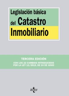legislacion basica del catastro inmobiliario (3ª ed.)-9788430968428