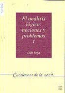 el analisis logico: nociones y problemas-9788436221428