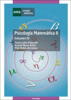 psicologia matematica ii. volumen iii-paula lubin pigouche-9788436251128