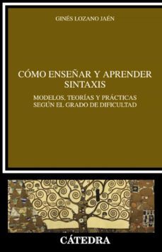 como enseñar y aprender sintaxis-9788437630328