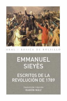 escritos de la revolucion de 1789-emmanuel joseph sieyes-9788446048428