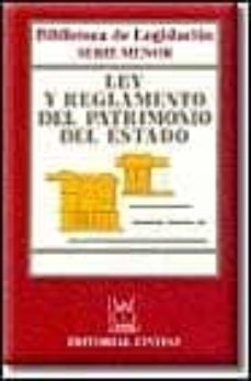 Imagen Principal de LEY Y REGLAMENTO DEL PATRIMONIO DEL ESTADO (3ª ED.)