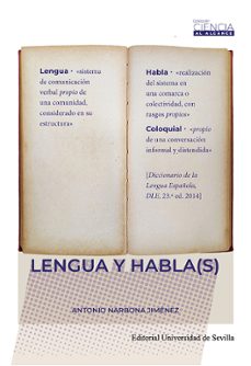 lengua y habla(s)-antonio narbona jimenez-9788447227228