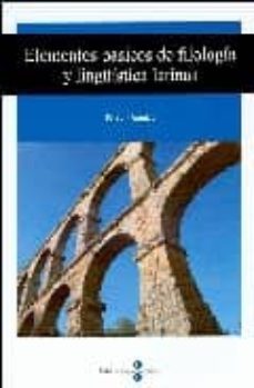 elementos basicos de filologia y linguistica latinas-pere j. quetglas-9788447530328