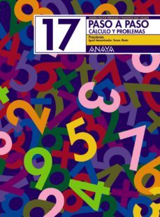 paso a paso 17: calculo y problemas: fracciones-andrea pastor-francisco ruiz casado-9788466713528