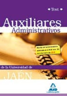 auxiliares administrativos de la universidad de jaen. test-9788467640328