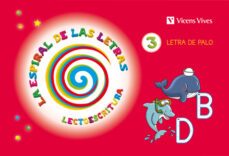 la espiral de las letras lectoescritura 3 letra de palo infantil-9788468214528