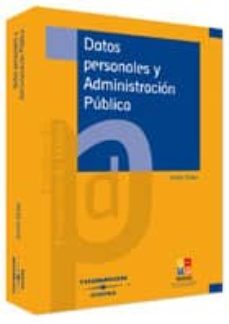 datos personales y administracion publica-9788473980128